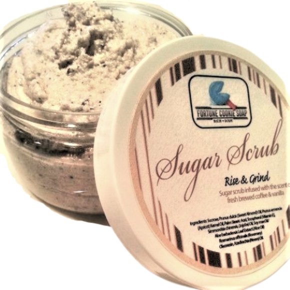 FORTUNE COOKIE SOAP RISE & GRIND COFFEE SCRUB - Picture 2 of 2